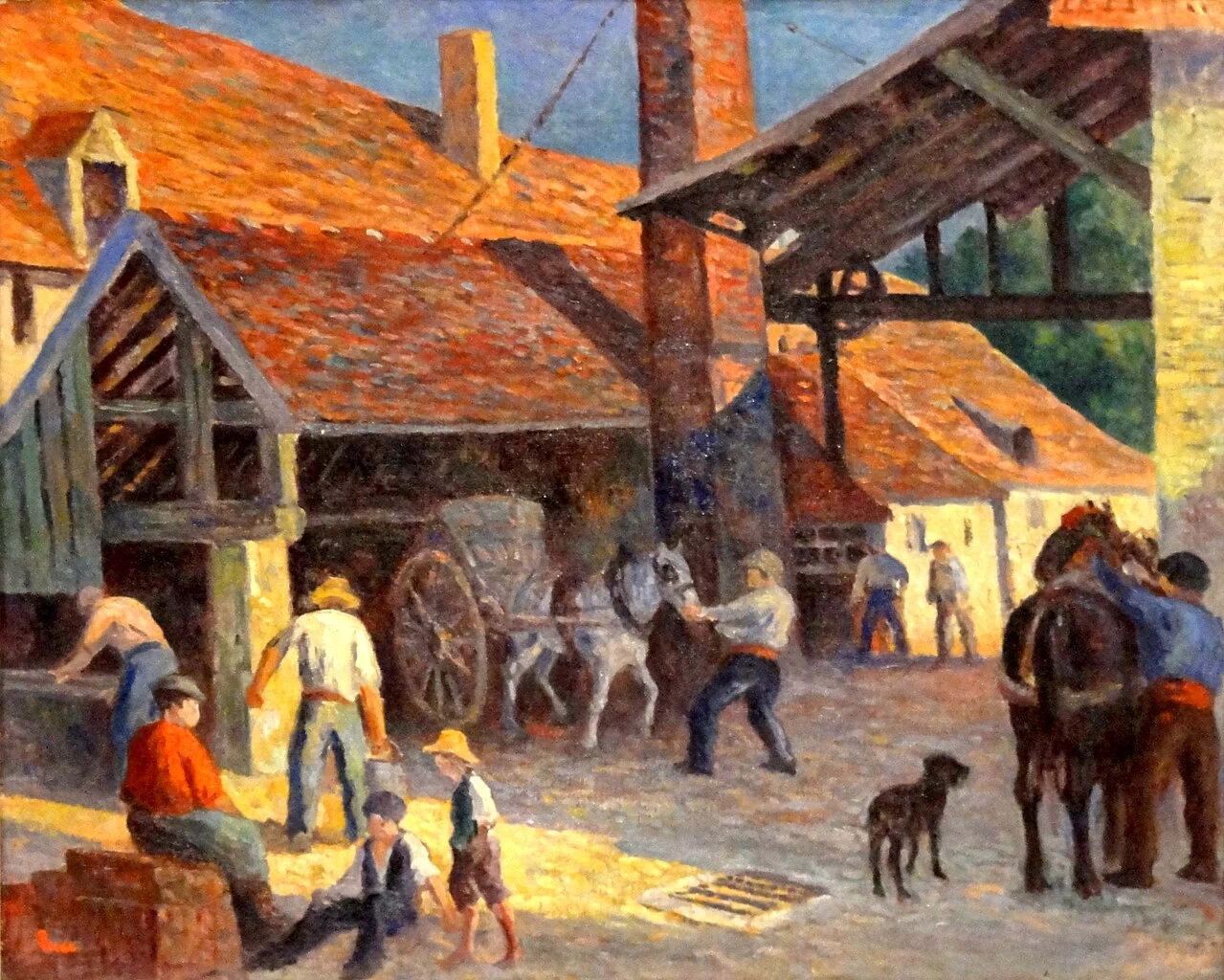 La fornace - Giverny, musée des Impressionistes